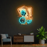 Ace Neon x Acrylic Artwork